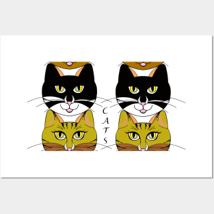 Cat Lovers Posters and Art